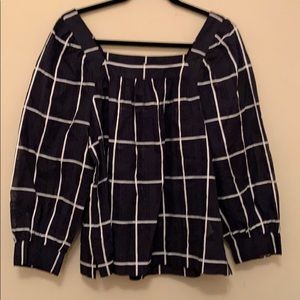 J Crew Crop Blouse